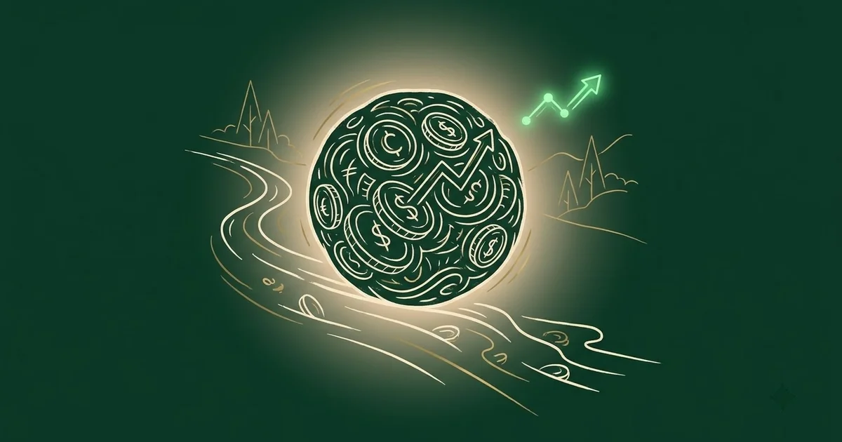 Hand-drawn cover illustration of rules of compounding for investing — The Wealth Blog