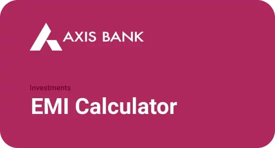 Axis Bank EMI Calculator Thumbnail