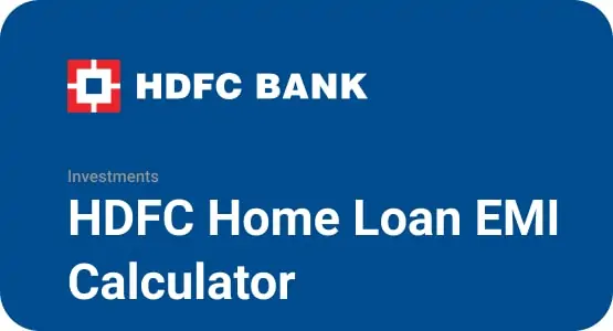 HDFC Home Loan EMI Calculator Thumbnail