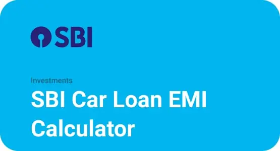 SBI Car Loan EMI Calculator Thumbnail