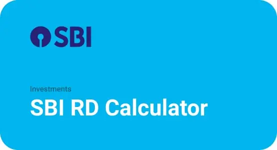 SBI RD Calculator Thumbnail