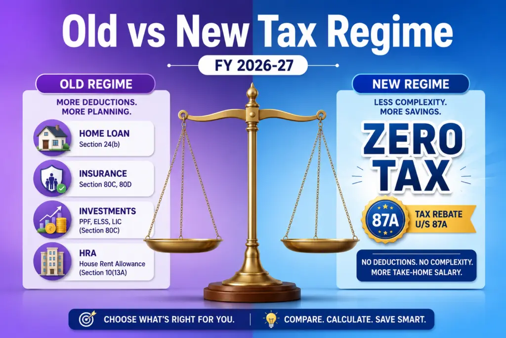 Old vs New tax regime